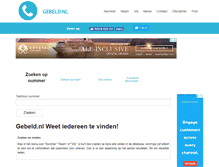 Tablet Screenshot of gebeld.nl